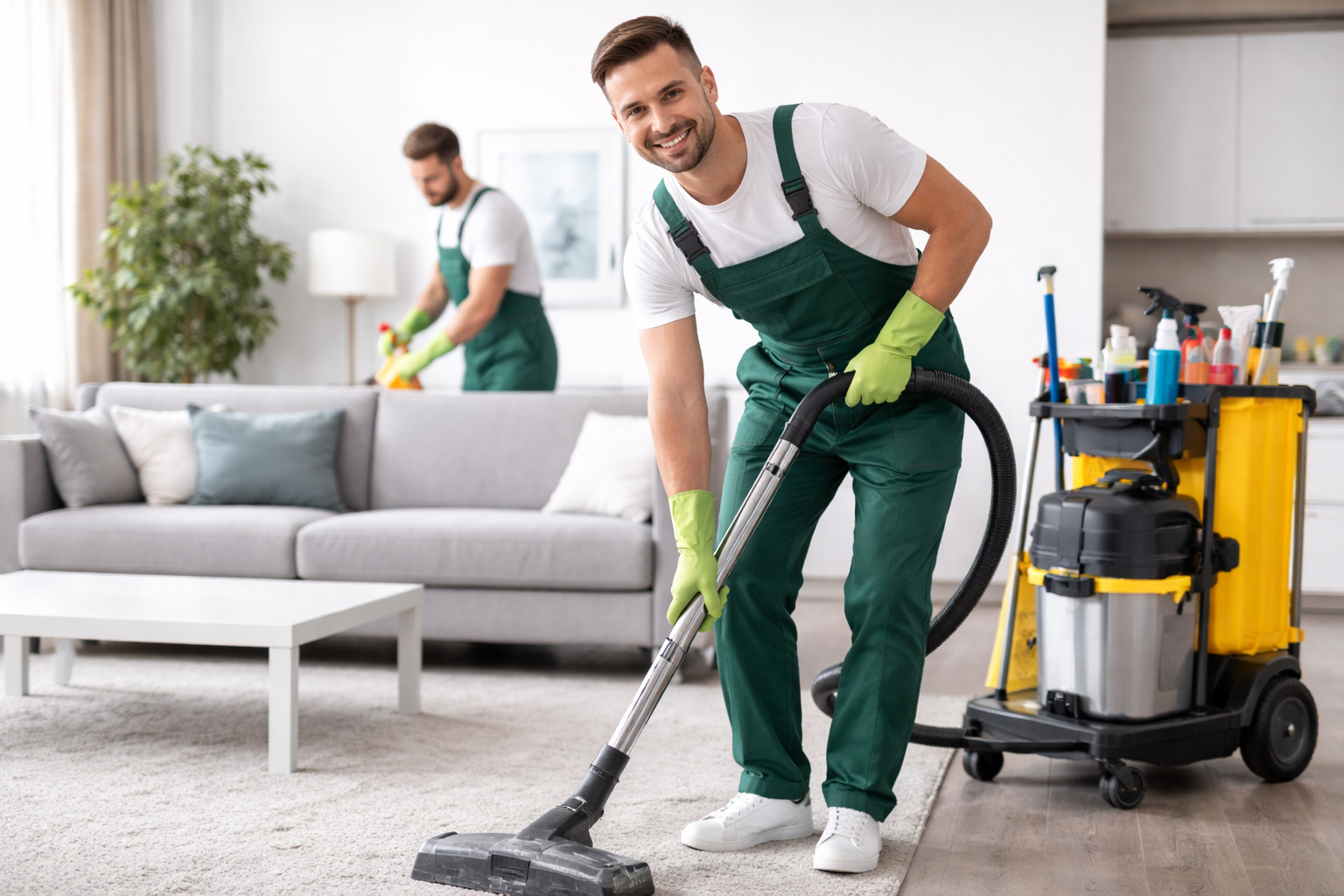 تنظيف المنازل